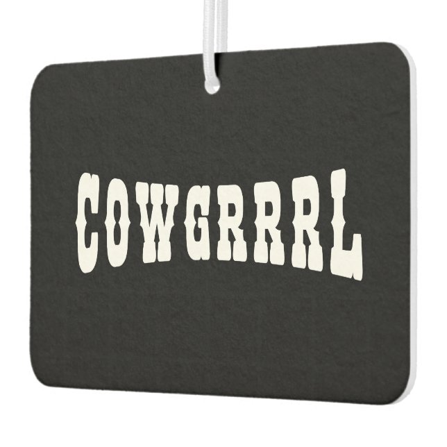 DÉSODORISANT POUR VOITURE COWGRRRL (Gauche)