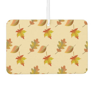 Désodorisant Pour Voiture Cozy autumn maple leaves oak leaves