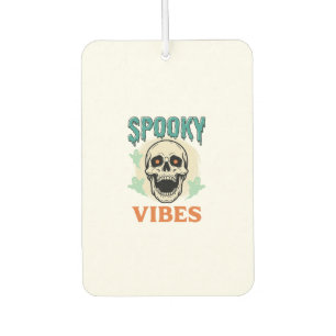 Désodorisant Pour Voiture Crâne d'Halloween vibrations effrayantes Horreur v