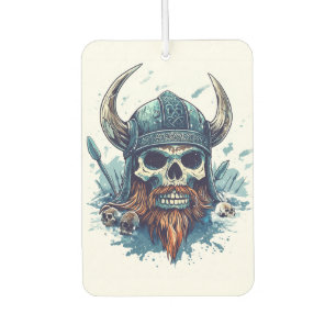 Désodorisant Pour Voiture Crâne Viking Berserker