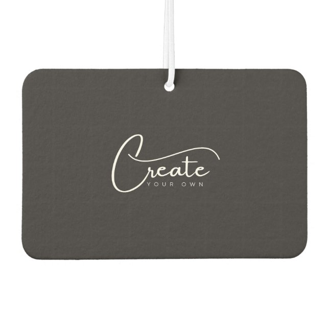 Désodorisant Pour Voiture Créez votre propre (Devant)