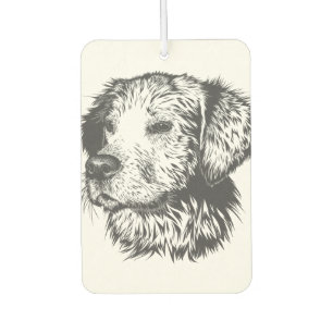 Désodorisant Pour Voiture Créez Votre Propre Chien de Compagnie Personnalisé