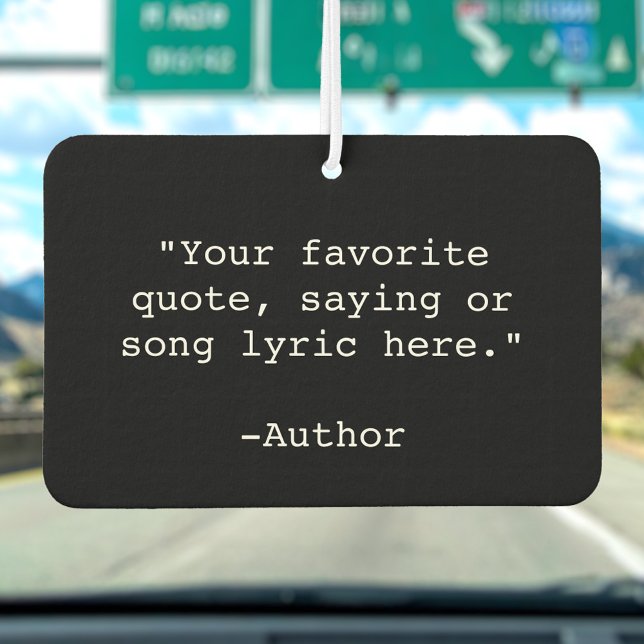 Désodorisant Pour Voiture Créez votre propre devis (Créateur téléchargé)