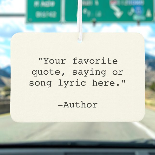 Désodorisant Pour Voiture Créez votre propre devis (Créateur téléchargé)