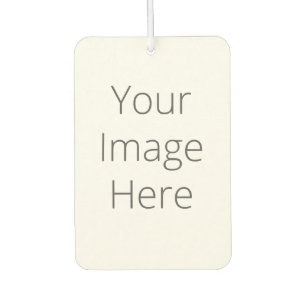 Désodorisant Pour Voiture Créez votre propre Freshener Coeur Personnalisé