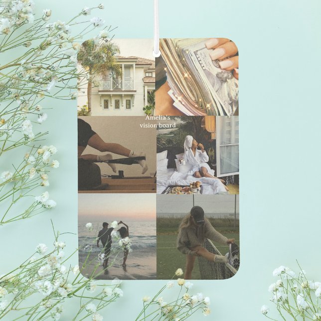 Désodorisant Pour Voiture Créez votre propre manifeste de collage (Créateur téléchargé)