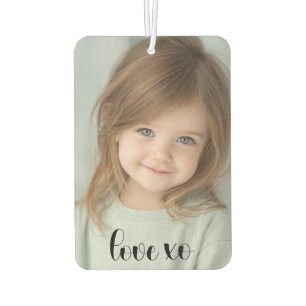 Désodorisant Pour Voiture Créez votre propre photo 2 Photo LOVE XO personnal