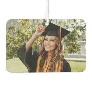Désodorisant Pour Voiture Créez Votre Propre Photo de Diplômé 2 Personnalisé