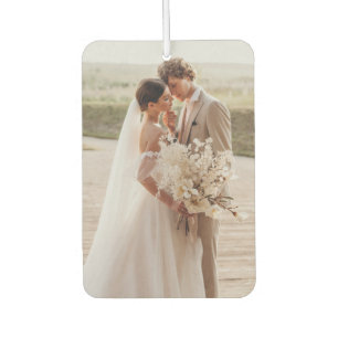 Désodorisant Pour Voiture Créez votre propre photo Mariage moderne à deux fa