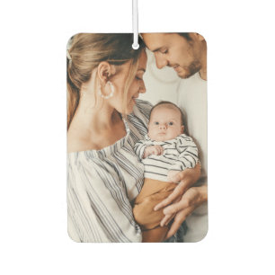 Désodorisant Pour Voiture Créez Votre Propre Photo Personnalisée Double Face