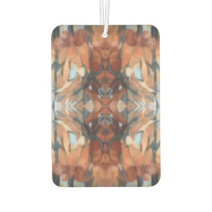 Désodorisant Pour Voiture crème beige Brown gris orange abstraite