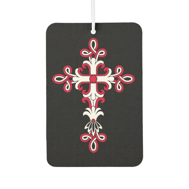 Désodorisant Pour Voiture Croix chrétienne (Devant)