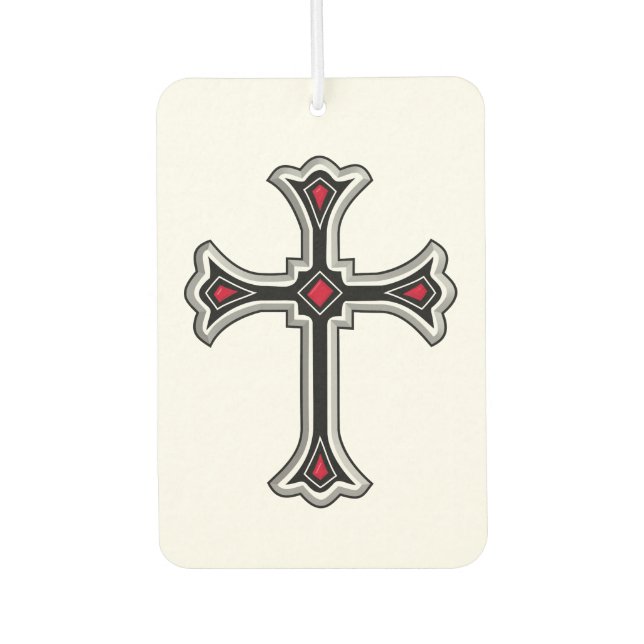 Désodorisant Pour Voiture Croix chrétienne (Devant)