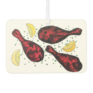 Désodorisant Pour Voiture Cuisine Tandoor de nourriture indienne Poulet Tand