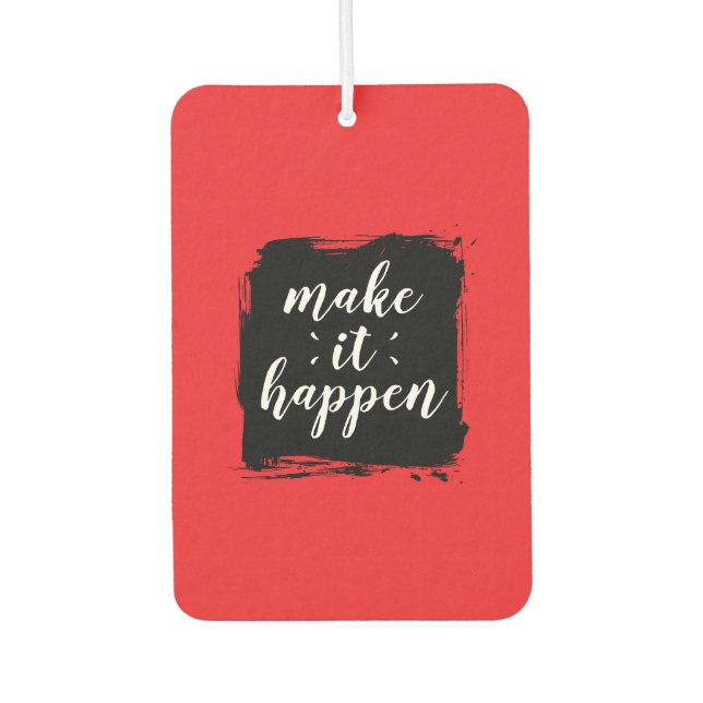 Désodorisant Pour Voiture Customiized Air Freshener (Devant)