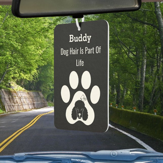 Désodorisant Pour Voiture Customized Modern Classic Paw Dog Hair Pet Lovers (Créateur téléchargé)
