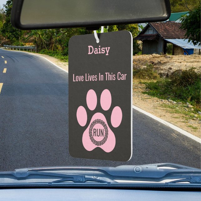 Désodorisant Pour Voiture Customized Modern Daisy’s Paw Dog Love Funny Giftn (Créateur téléchargé)