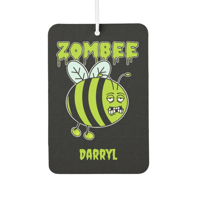Désodorisant Pour Voiture Cute Kids Zombie Bee Halloween (Devant)