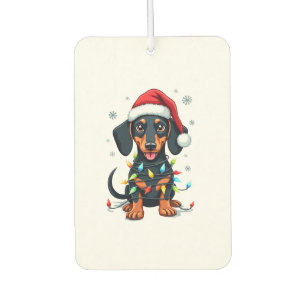 Désodorisant Pour Voiture Dachshund Chiens Arbre de Noël Sweater Cadeaux de