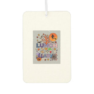 Désodorisant Pour Voiture Dame de midi Halloween Sorcière Lune Citrouille_1
