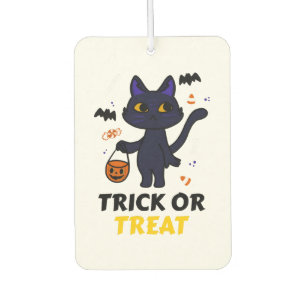 Désodorisant Pour Voiture déguisement de chat drôle d'Halloween cadeau d'Hal