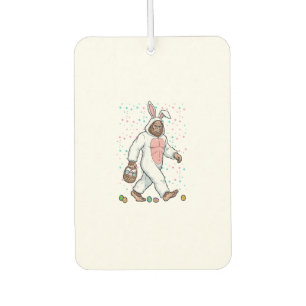 Désodorisant Pour Voiture Déguisement de lapin de Pâques Bigfoot drôle pour 