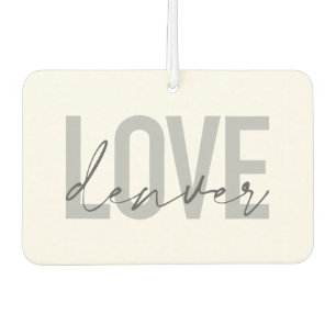 Désodorisant Pour Voiture Design minimaliste, simple, moderne, urbain Love D