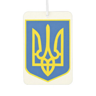 Désodorisant Pour Voiture Désodorisant de voiture Armoiries de l'Ukraine - L