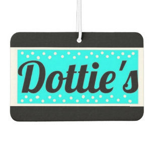 Désodorisant Pour Voiture Désodorisant de voiture au logo de la boutique Dot