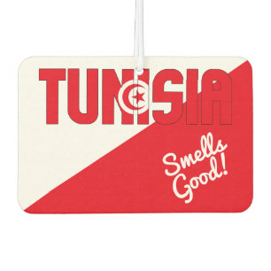 Désodorisant Pour Voiture Désodorisant de voiture drapeau tunisien époustouf