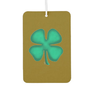 Désodorisant Pour Voiture Désodorisant de voiture marron Trèfle Irlandais Lu