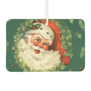 Désodorisant Pour Voiture Désodorisant de voiture Père Noël joyeux vintage