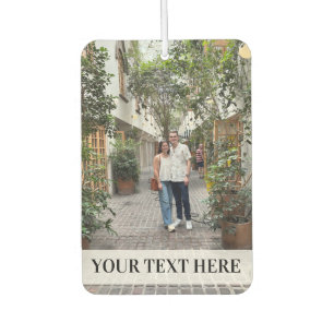 Désodorisant Pour Voiture Désodorisant de voiture personnalisé avec photo re