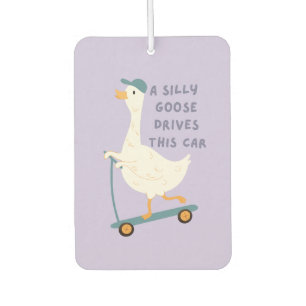 Désodorisant Pour Voiture Désodorisant de voiture Silly Goose, Drôle de Sill