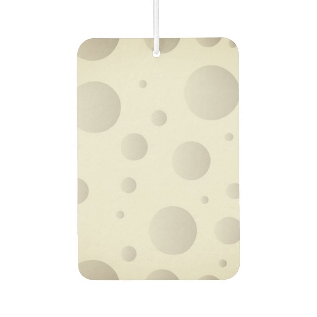 Désodorisant Pour Voiture “Désodorisant Lune Écru” (Devant)