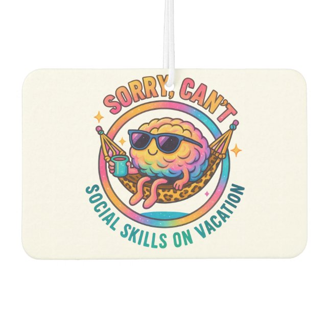 Désodorisant Pour Voiture Désolé... (Devant)