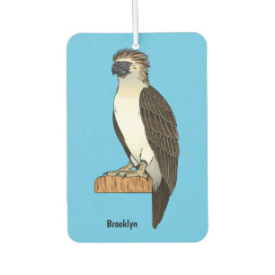 Désodorisant Pour Voiture dessin animé d'aigle des Philippines