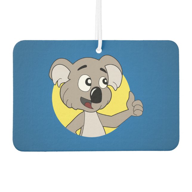 Désodorisant Pour Voiture Dessin animé d'ours koala (Devant)