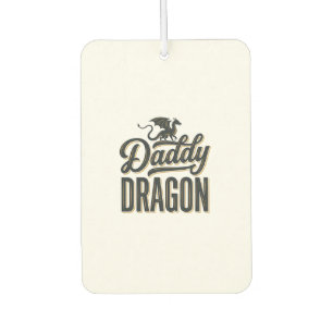 Désodorisant Pour Voiture Dessin de T-shirt avec gravure vintage de papa dra