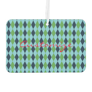 Désodorisant Pour Voiture diamant plaid rockabilly Thunder_Cove