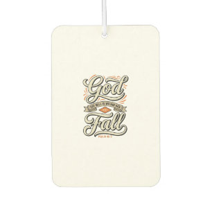 Désodorisant Pour Voiture Dieu Est En Elle Elle Ne Tombera Pas Vintage Shirt