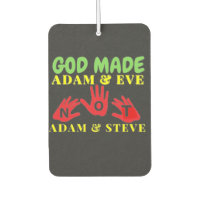 Dieu fait Adam et Eve Pas Adam et Steve