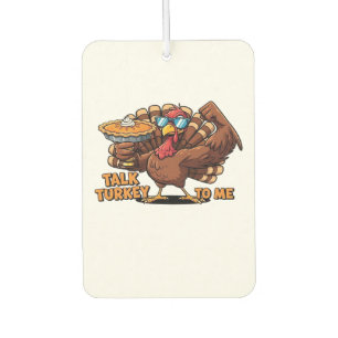 Désodorisant Pour Voiture Dinde cool Thanksgiving drôle T-Shirt classique_1.