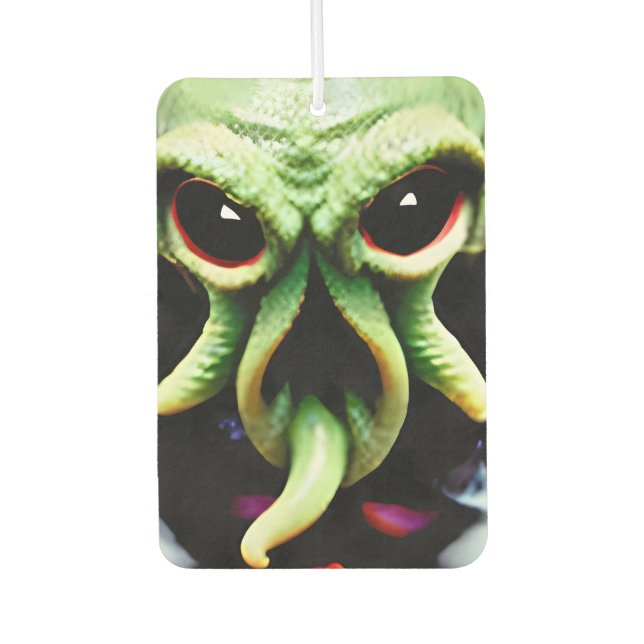 Désodorisant Pour Voiture Dîner avec Cthulhu (Devant)