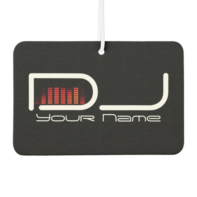 Désodorisant Pour Voiture DJ Custom Air Freshener (Devant)