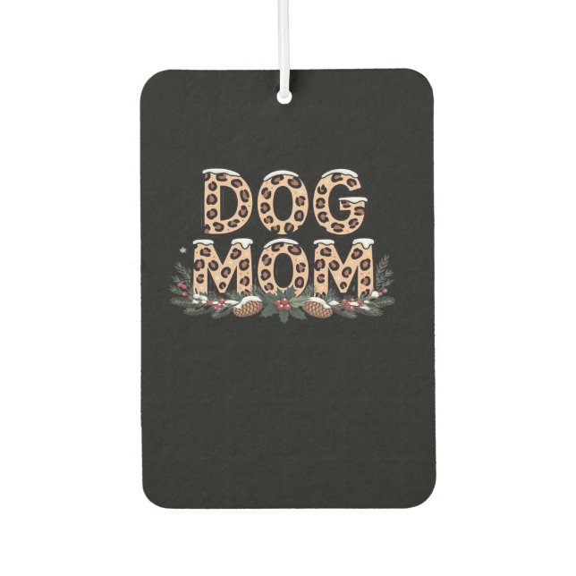 Désodorisant Pour Voiture dog mom Classic T-Shirt (Devant)