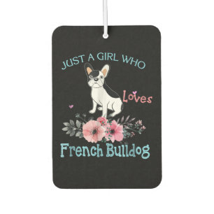 Désodorisant Pour Voiture Don de chien  Aime le chien des taureaux français