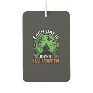 Désodorisant Pour Voiture Double Toil Trouble Sorcière Citrouille Halloween