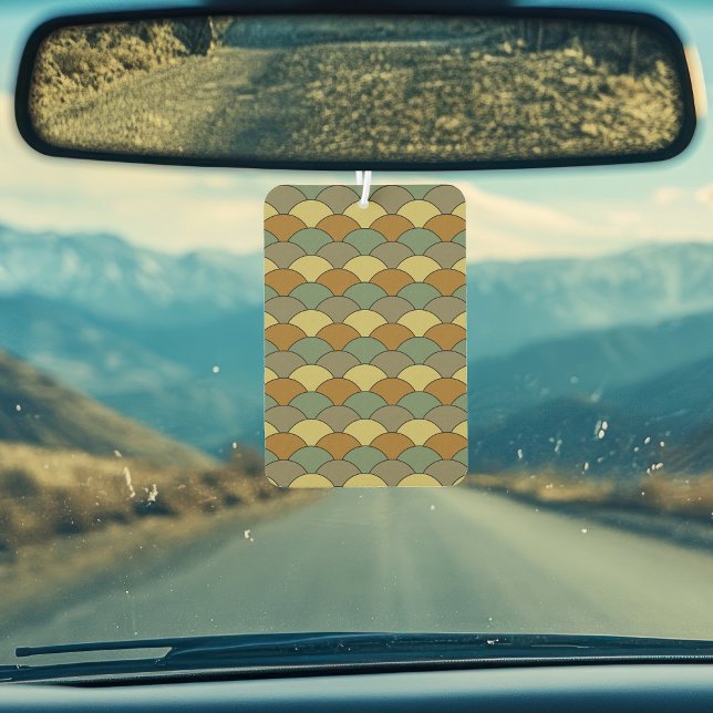 Désodorisant Pour Voiture Dragon Scales, Fans, Waves, Seigaiha, Camouflage (Créateur téléchargé)