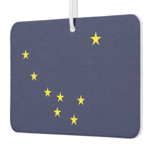 Désodorisant Pour Voiture Drapeau ALASKA -